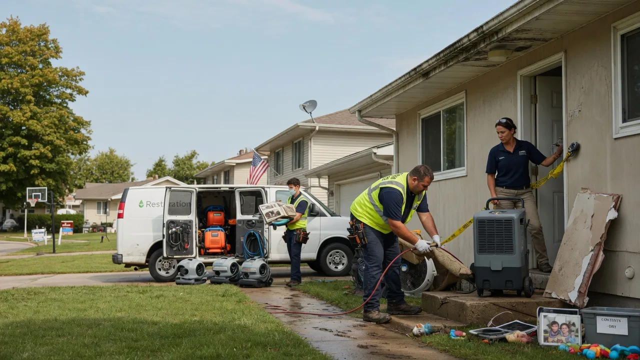 Water Damage Restoration in Ferney, SD near me